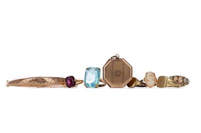 Lot 325 - A COLLECTION OF GOLD AND OTHER JEWELLERY