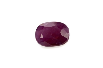 Lot 425 - **A CERTIFICATED UNMOUNTED RUBY