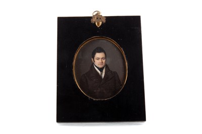 Lot 791 - A REGENCY PORTRAIT MINIATURE OF A GENTLEMAN