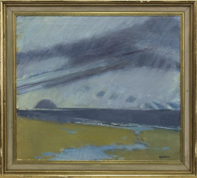 Lot 87 - SEASCAPE, AN OIL BY ALEXANDRA GARDNER