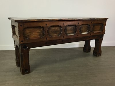 Lot 775 - AN ELM SWORD CHEST OF 16TH CENTURY DESIGN