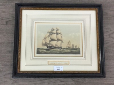 Lot 865 - A SET OF FOUR LITHOGRAPHS