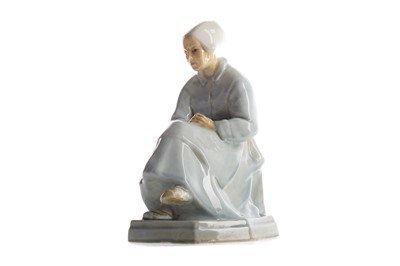 Lot 674 - A RARE ROYAL DOULTON FIGURE - PICARDY PEASANT