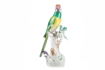 Lot 675A - A MEISSEN PARAKEET
