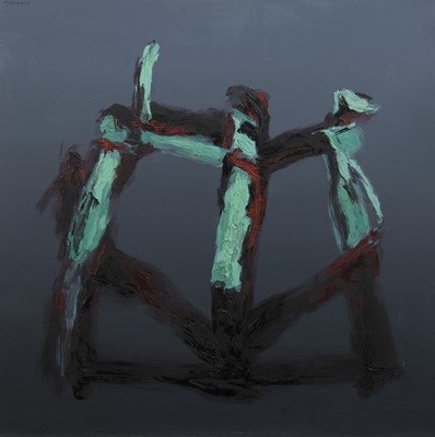Lot 39 - TRANSLUCID, AN OIL BY BLAIR THOMSON