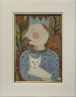 Lot 95 - LORELIE, AN OIL BY CATRIONA MILLAR