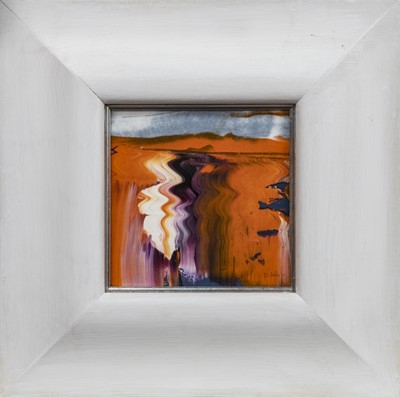 Lot 122 - STRANGE GLOW - LOCH FYNE, AN OIL BY DON MCNEIL
