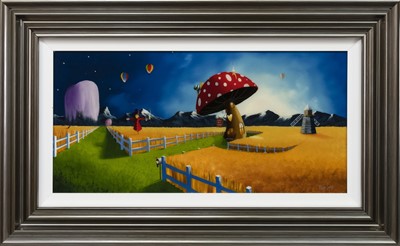 Lot 169 - GOLDEN ACRE COTTAGE, A MIXED MEDIA BY MILLER JAMES