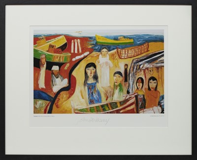 Lot 164 - TSUNAMI, A SIGNED PRINT BY JOHN BELLANY