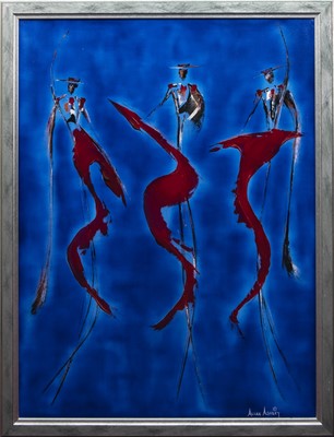 Lot 214 - OLÉ, AN OIL BY ALLAN ASHLEY