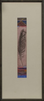 Lot 180 - RED TRIANGLE, A MIXED MEDIA BY EILEEN LAWRENCE