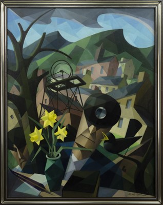 Lot 28 - SYMPHONY OF WALES, AN OIL BY ALFRED 'PADDY' KERR