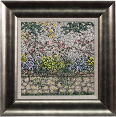 Lot 9 - QUARTIERE CLAUS CABRIS, AN OIL BY MADAME PIERRETTE TURCHI