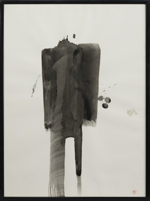 Lot 27 - ABSTRACT II, AN INK BY WILLIAM JOHNSTONE