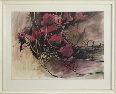 Lot 37 - AN UNTITLED MIXED MEDIA BY DAVID MCLEOD MARTIN