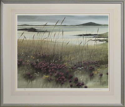 Lot 101 - NORTH WEST COAST, A SIGNED PRINT BY JIM NICHOLSON