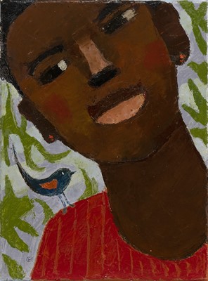 Lot 106 - JOOLS, AN OIL BY CATRIONA MILLAR