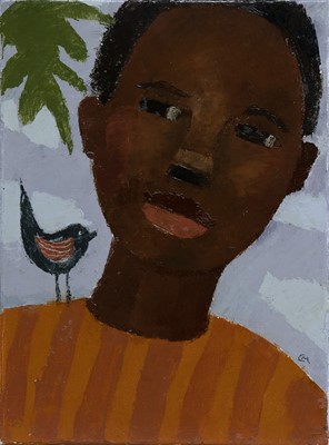 Lot 107 - JAY, AN OIL BY CATRIONA MILLAR