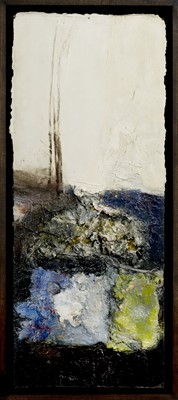 Lot 116 - SEA BANK, CATTERLINE, AN OIL BY LILIAN NEILSON