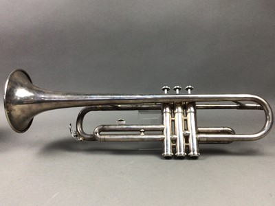 Lot 44 - A YAMAHA PLATED TRUMPET
