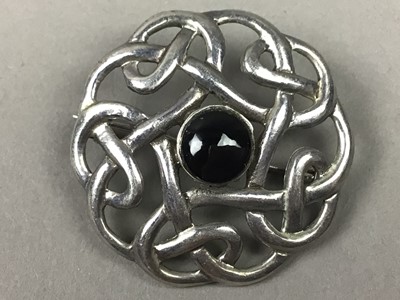 Lot 60 - A LOT OF TEN SILVER BROOCHES