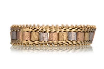 Lot 666 - TRICOLOUR RING