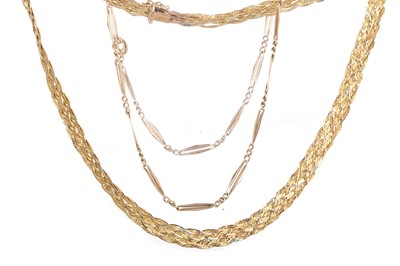 Lot 726 - TWO NECKCHAINS