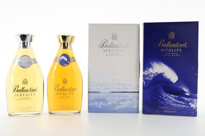 Lot 68 - BALLANTINE'S SERENITY 50CL AND VITALITY 50CL,