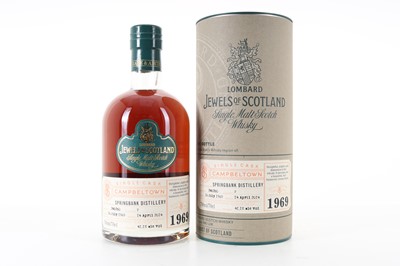 Lot 420 - **SPRINGBANK 1969 44 YEAR OLD LOMBARD JEWELS OF SCOTLAND