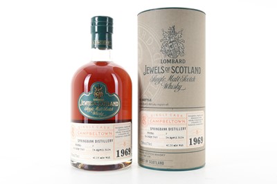 Lot 426 - **SPRINGBANK 1969 44 YEAR OLD LOMBARD JEWELS OF SCOTLAND