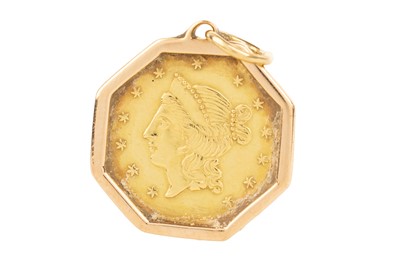 Lot 5 - U.S.A. CALIFORNIA GOLD COIN