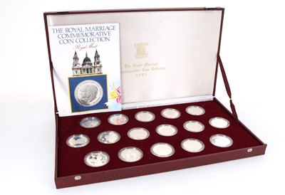 Lot 6 - THE ROYAL MARRIAGE COMMEMORATIVE COIN COLLECTION