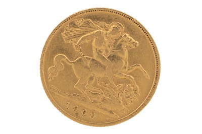 Lot 7 - EDWARD VII GOLD HALF SOVEREIGN