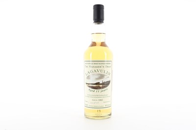 Lot 9 - LAGAVULIN 11 YEAR OLD MANAGER'S DRAM