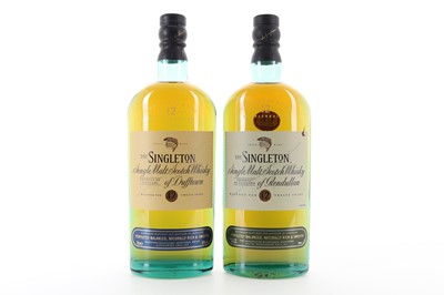 Lot 10 - SINGLETON OF DUFFTOWN 12 YEAR OLD AND SINGLETON OF GLENDULLAN 12 YEAR OLD