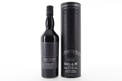 Lot 12 - OBAN BAY RESERVE GAME OF THRONES COLLECTION - THE NIGHT'S WATCH
