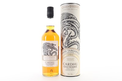 Lot 13 - CARDHU GOLD RESERVE GAME OF THRONES COLLECTION - HOUSE TARGARYEN