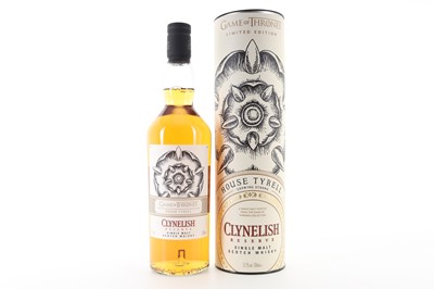 Lot 18 - CLYNELISH RESERVE GAME OF THRONES COLLECTION - HOUSE TYRELL