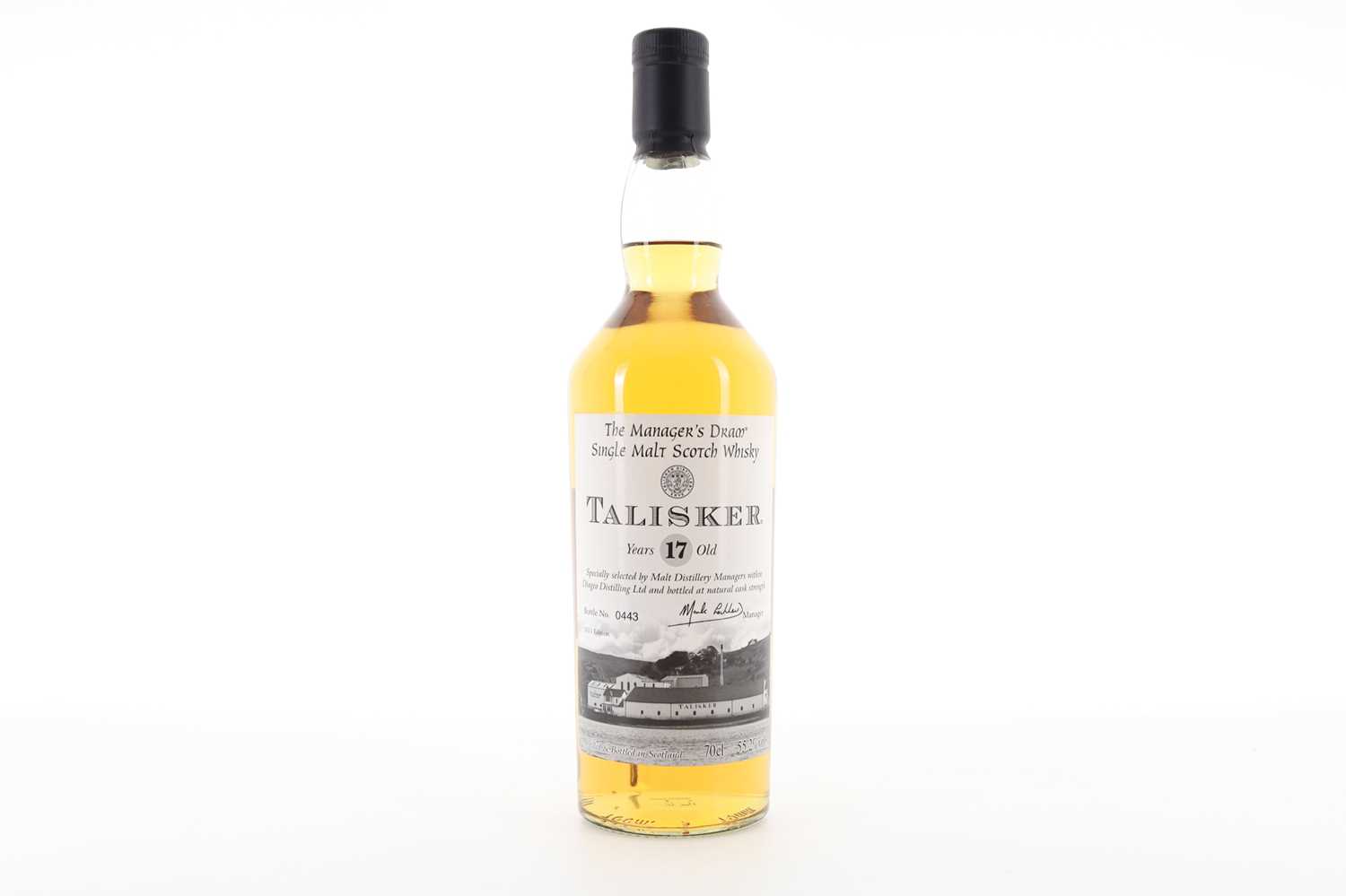 Lot 48 - TALISKER 17 YEAR OLD MANAGER'S DRAM