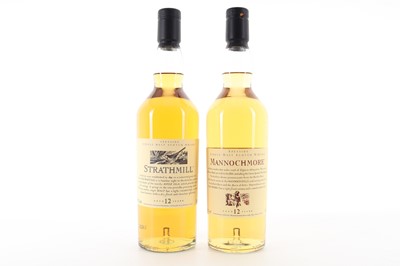 Lot 53 - STRATHMILL 12 YEAR OLD FLORA & FAUNA AND MANNOCHMORE 12 YEAR OLD FLORA & FAUNA