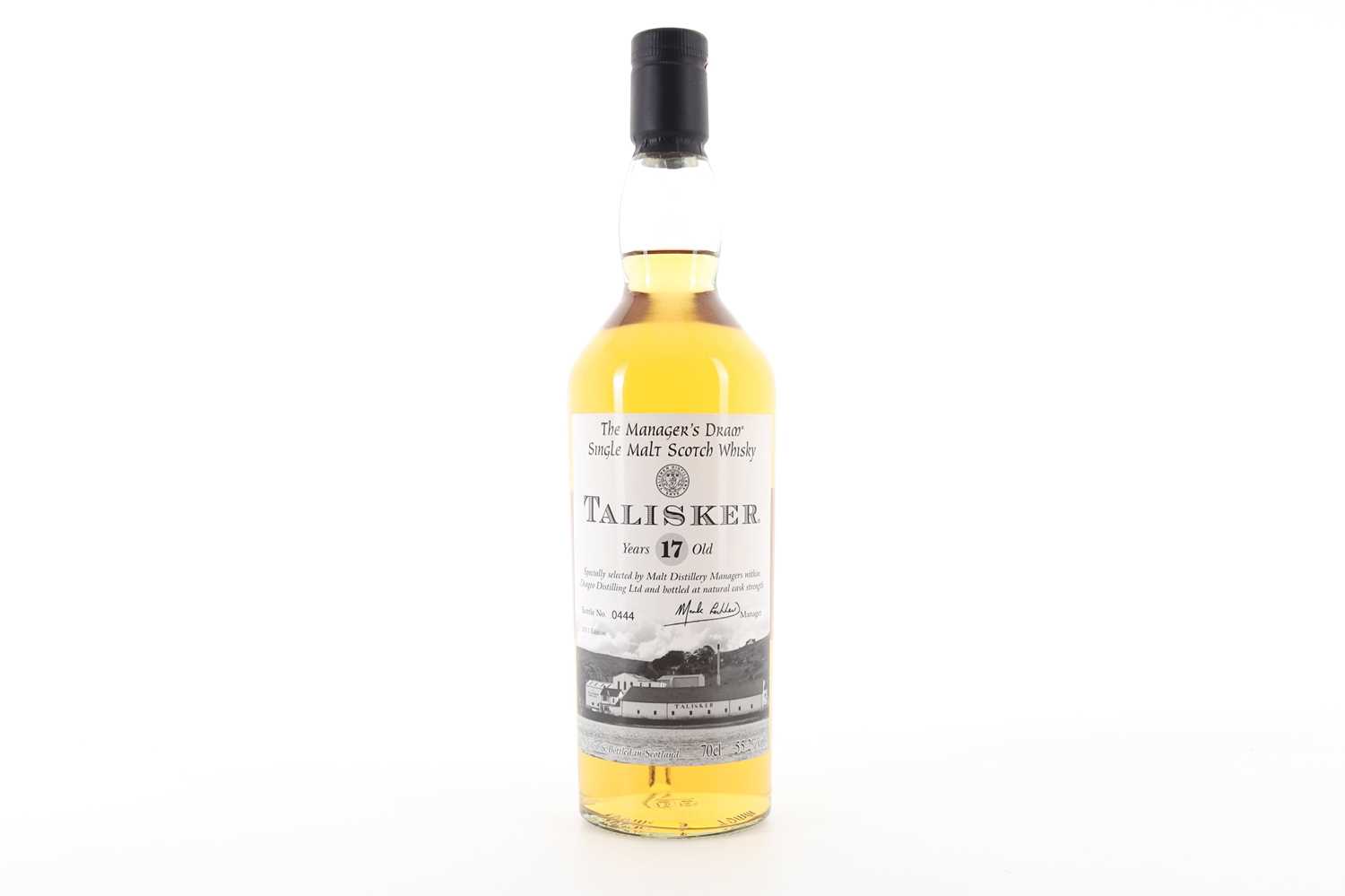 Lot 62 - TALISKER 17 YEAR OLD MANAGER'S DRAM