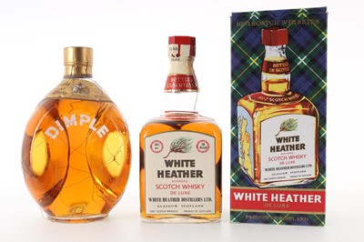 Lot 72 - WHITE HEATHER DELUXE 26 2/3 FL OZ AND HAIG'S DIMPLE 26 2/3 FL OZ