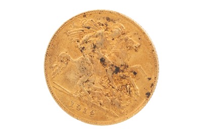 Lot 21 - GEORGE V GOLD HALF SOVEREIGN