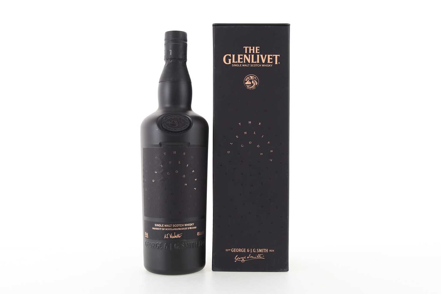 Lot 105 - GLENLIVET CODE 75CL