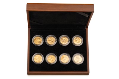 Lot 17 - ROYAL MINT GOLD SOVEREIGN EIGHT COIN COLLECTION