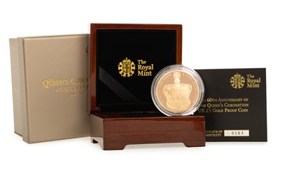 Lot 19 - ELIZABETH II ROYAL MINT £5 GOLD PROOF COIN