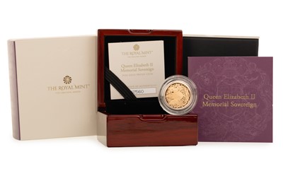 Lot 35 - CHARLES III ELIZABETH II MEMORIAL GOLD SOVEREIGN