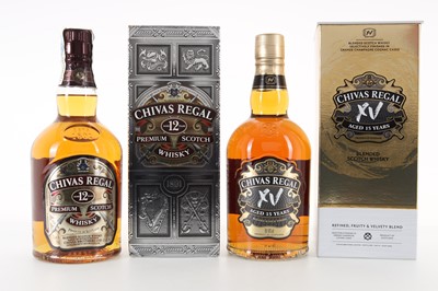 Lot 109 - CHIVAS REGAL 15 YEAR OLD AND 12 YEAR OLD
