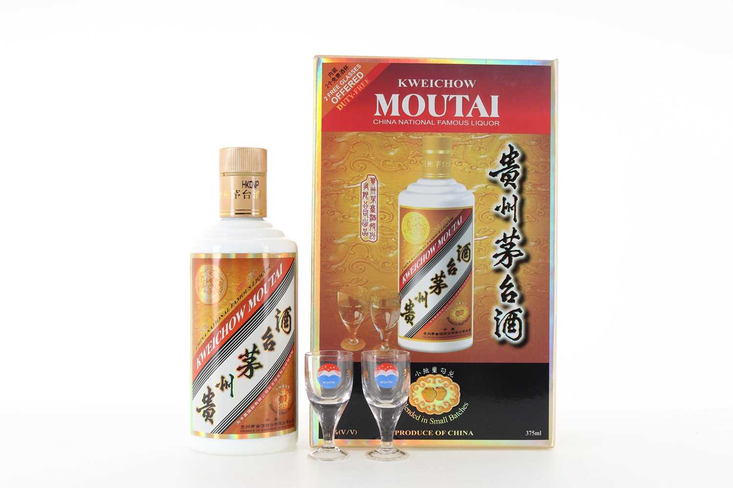 Lot 102 - KWEICHOW MOUTAI SELECTED BY CAMUS 37.5CL