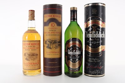 Lot 123 - GLENMORANGIE 10 YEAR OLD 1L AND GLENFIDDICH SPECIAL OLD RESERVE 1L